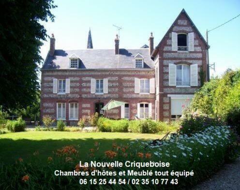 Bed and Breakfast La Nouvelle Criqueboise Criquebeuf-en-Caux Exterior foto
